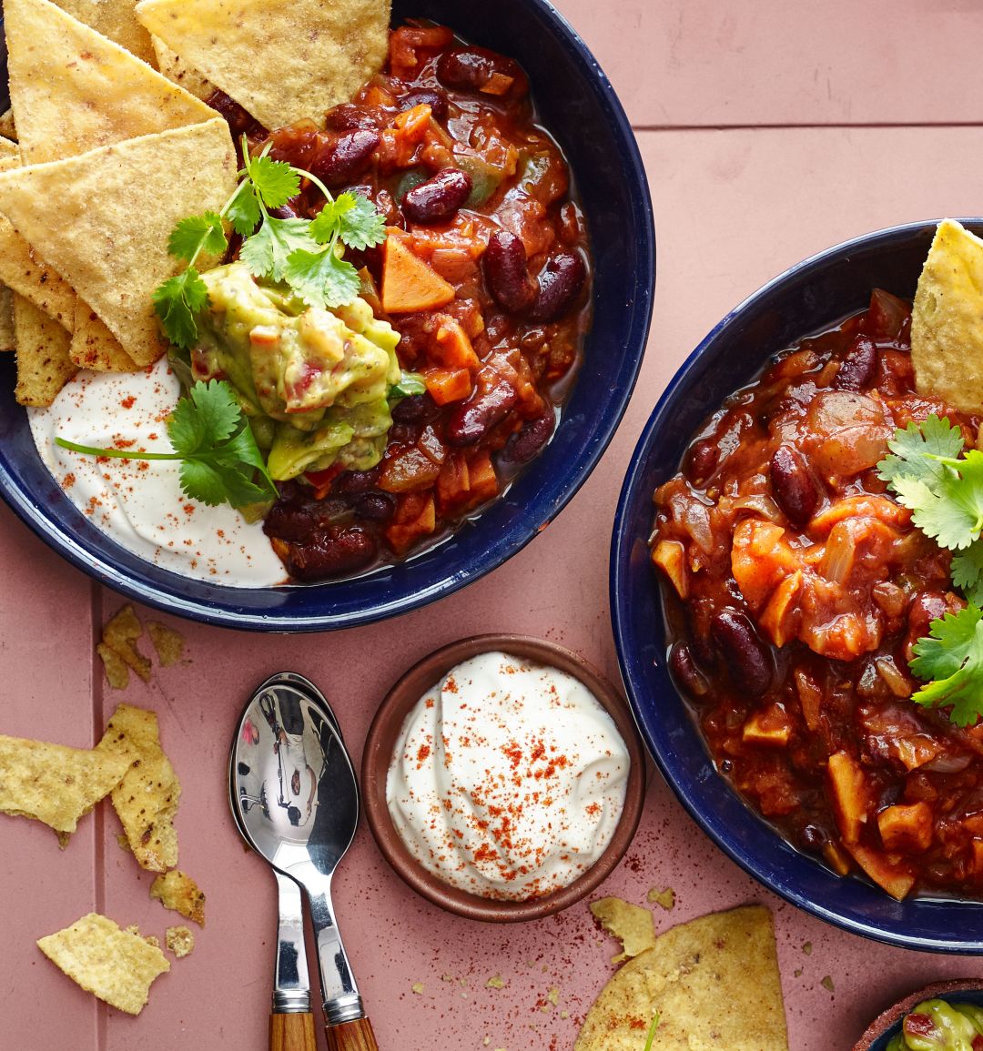 Big bowl veggie chilli
