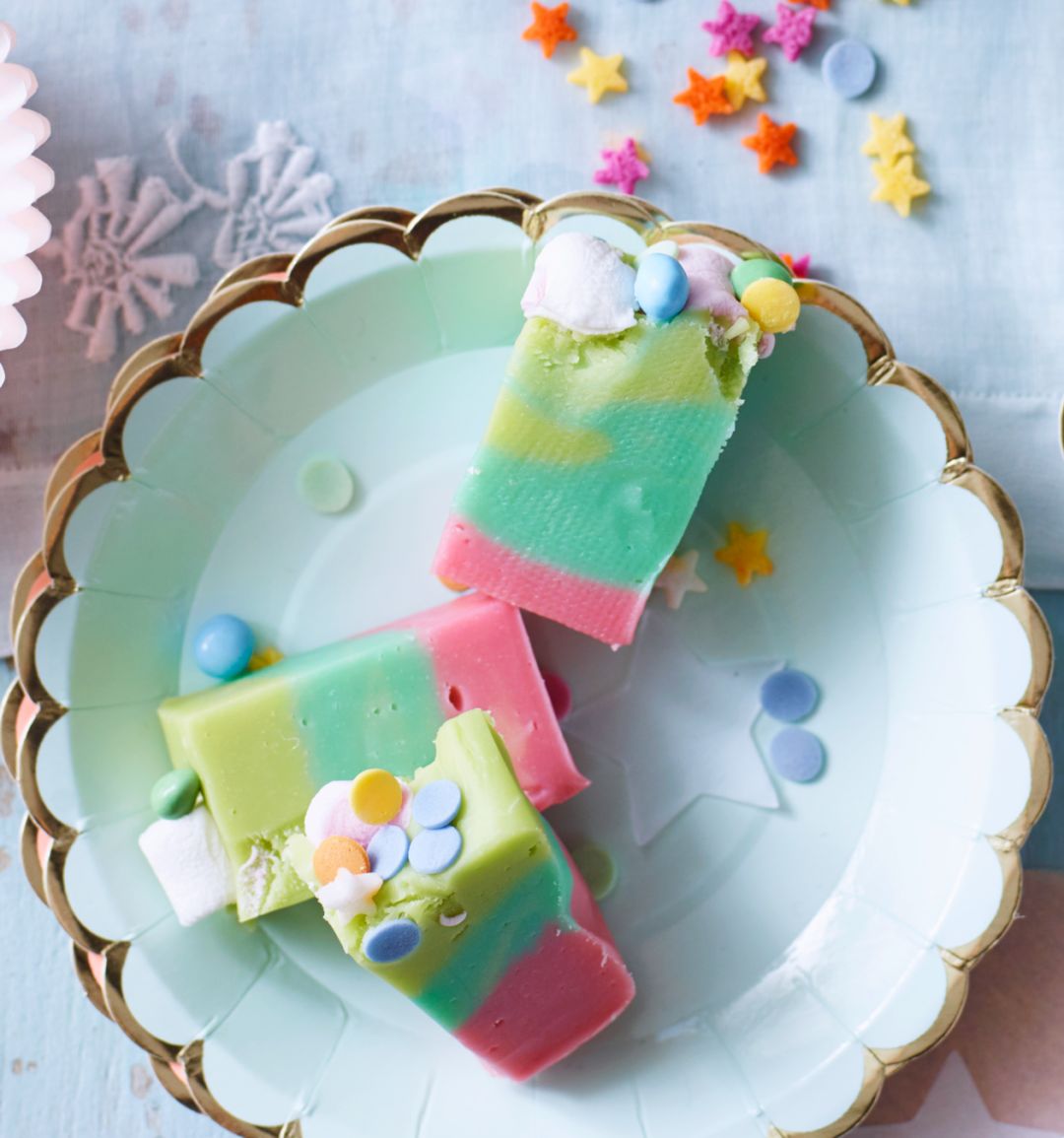 Unicorn fudge