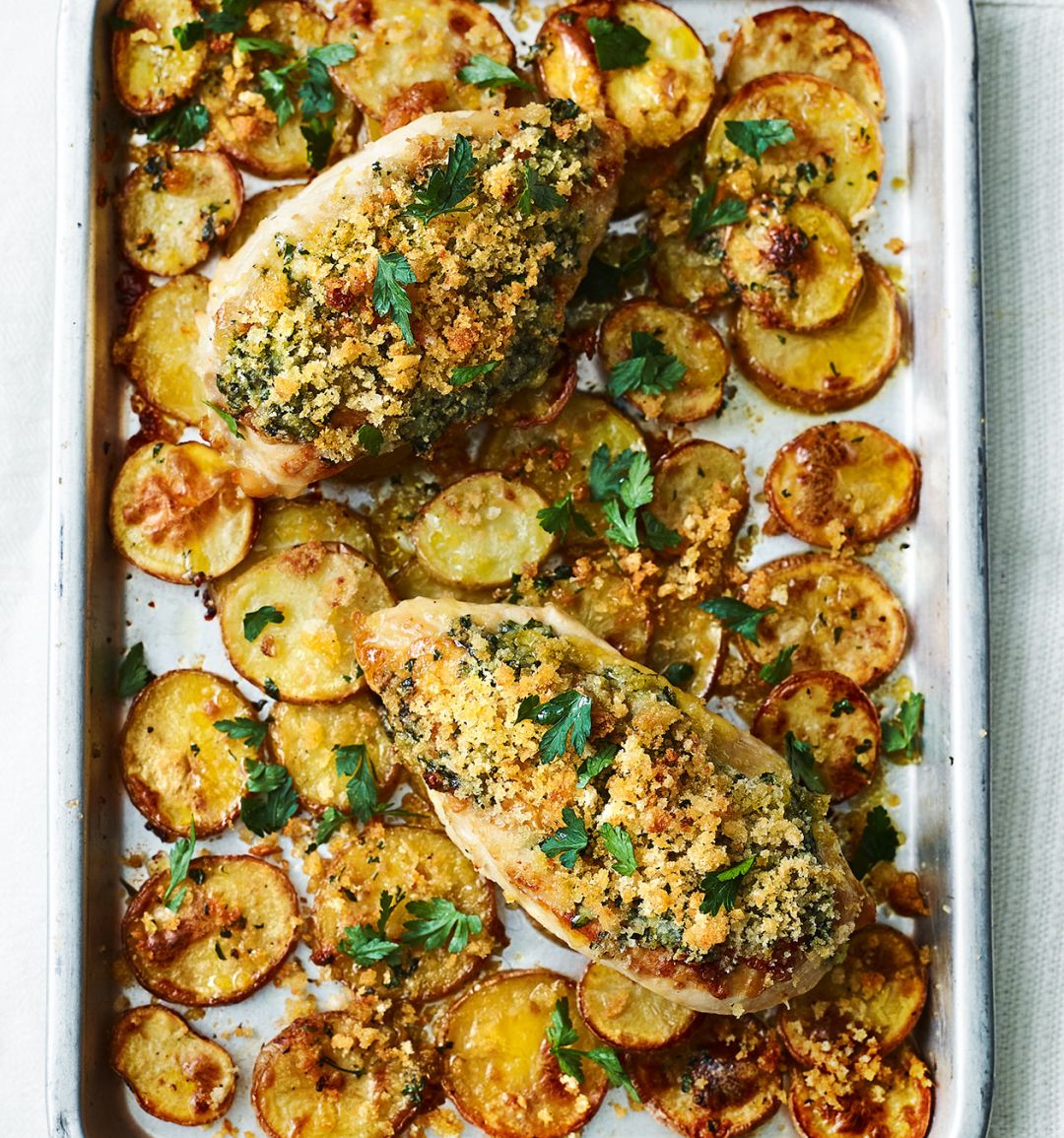 Chicken kiev bake