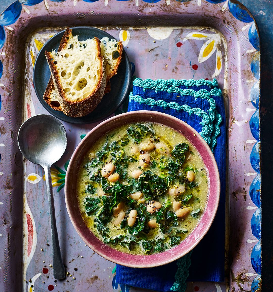 Cannellini bean soup
