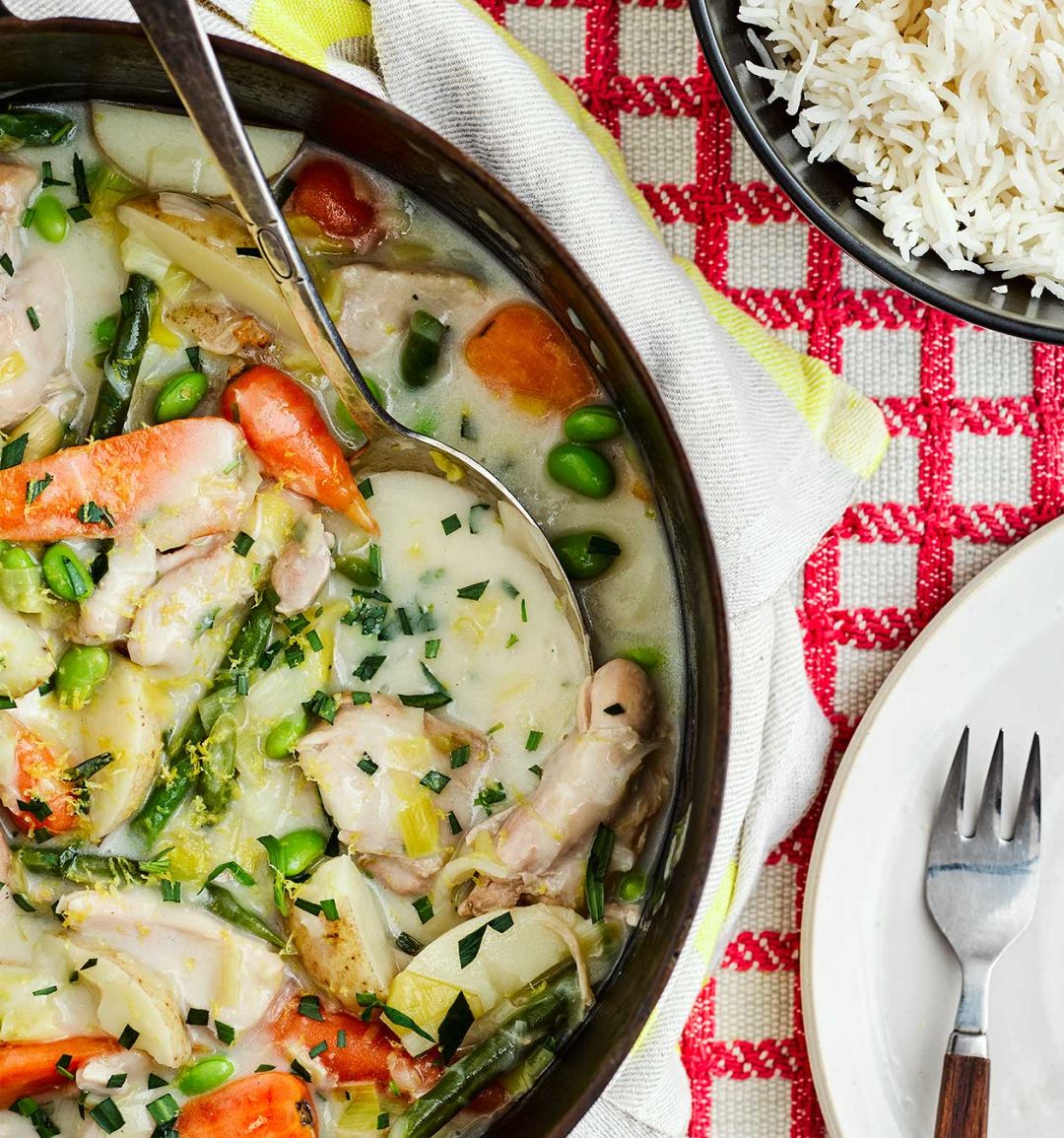 Zingy lemon chicken casserole