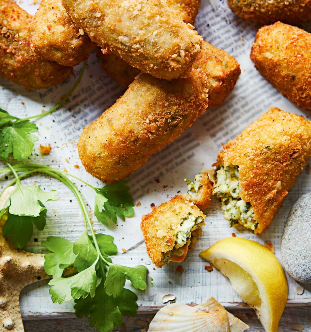 Cockle croquettes