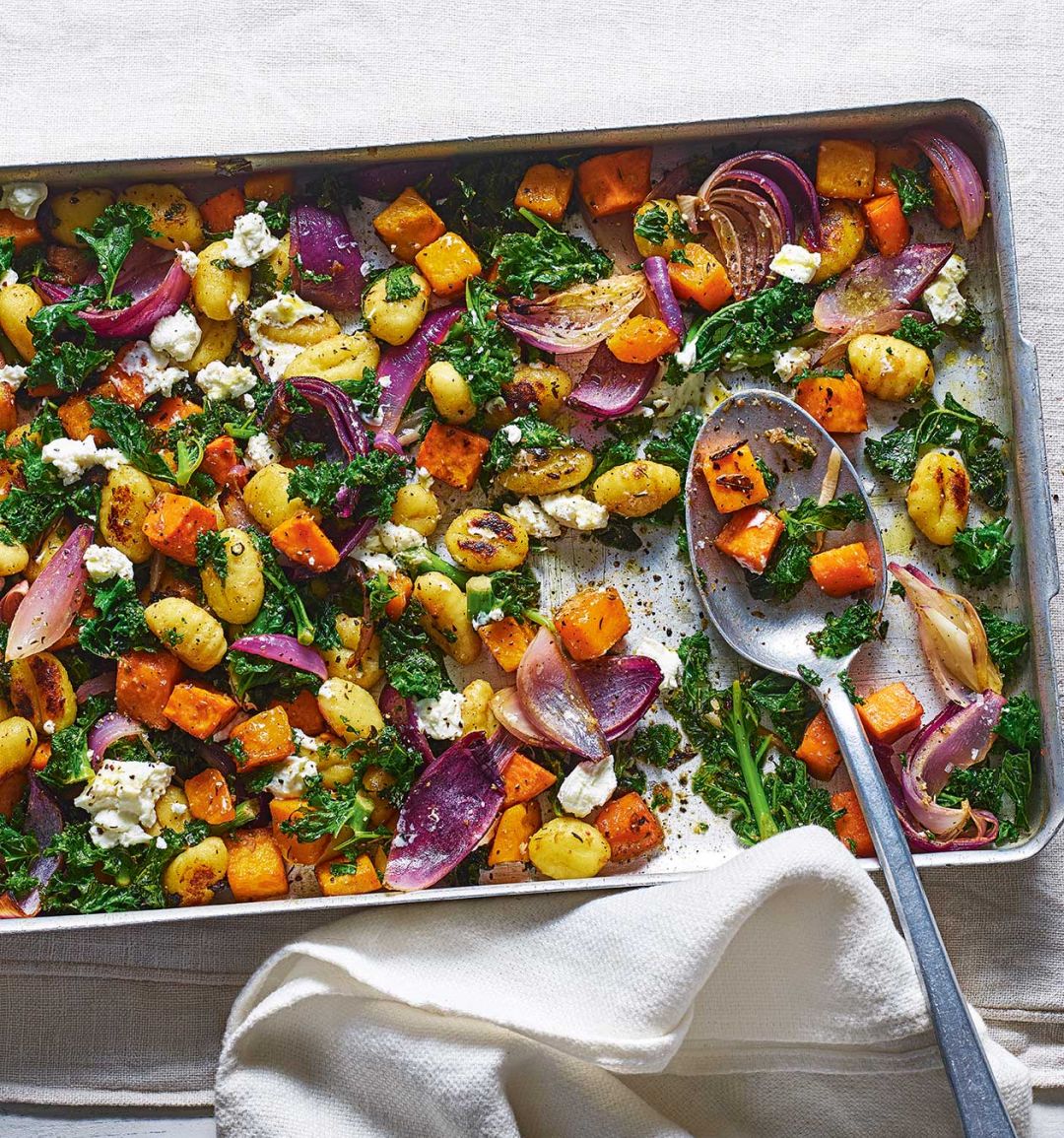 Butternut squash gnocchi bake