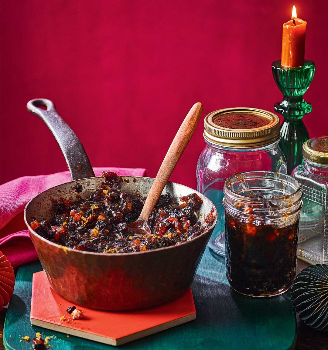 Cranberry and clementine mincemeat