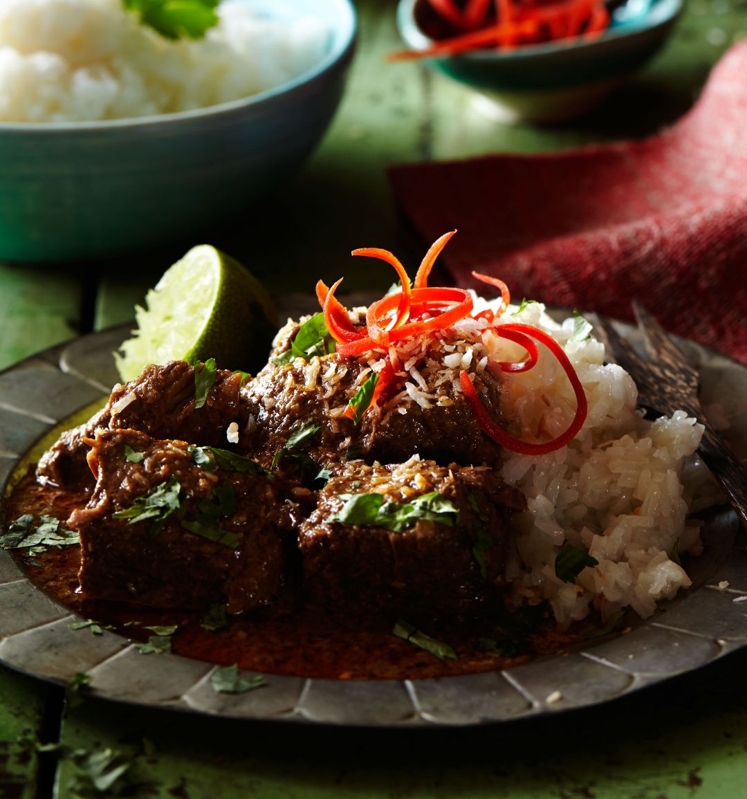 Beef rendang