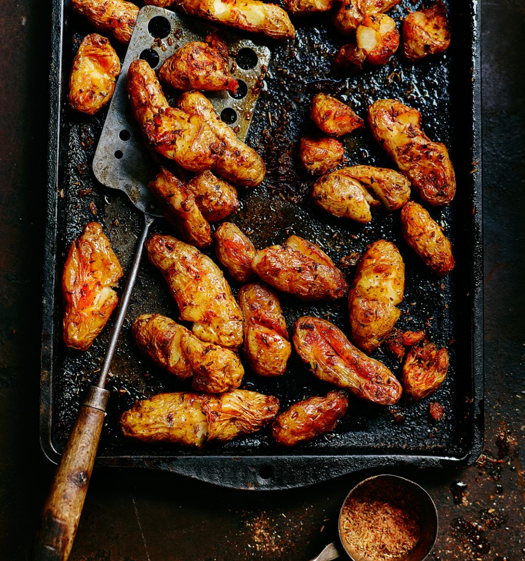 Cumin and fennel roasted potatoes