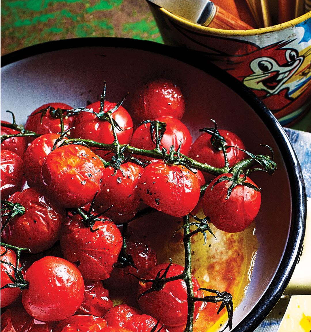 Roasted vine tomatoes