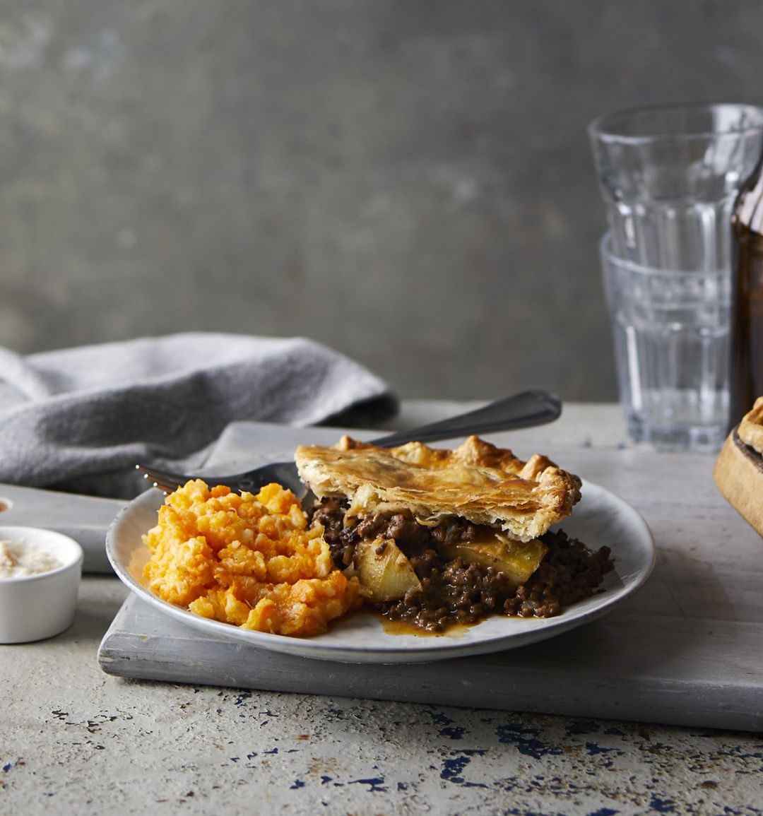 Beef and beer pie