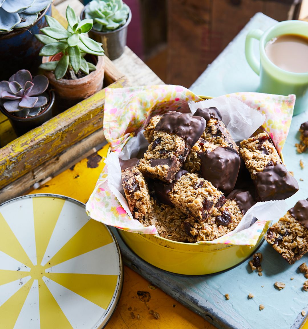 Black Forest flapjacks
