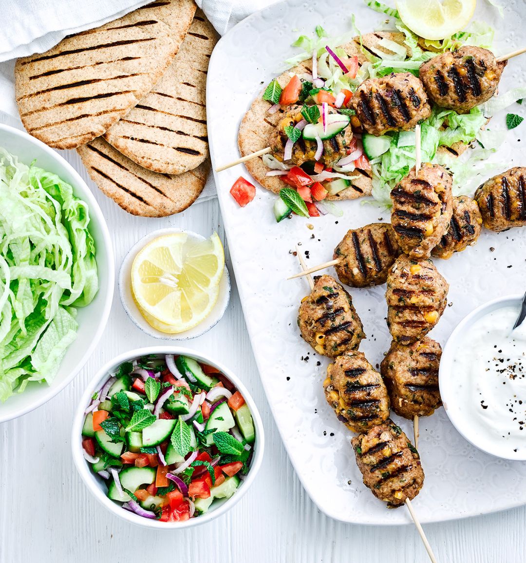 Lamb and chickpea kofte 