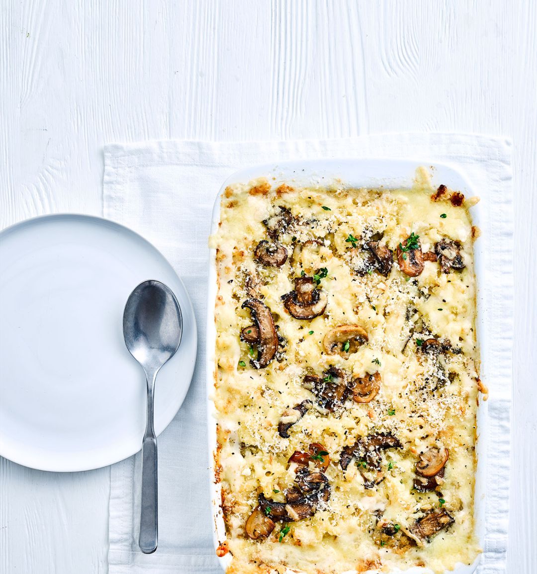 Truffled mushroom mac 'n' cheese