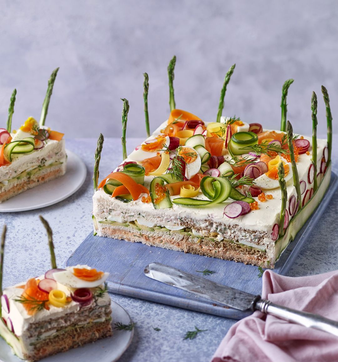 Swedish sandwich cake