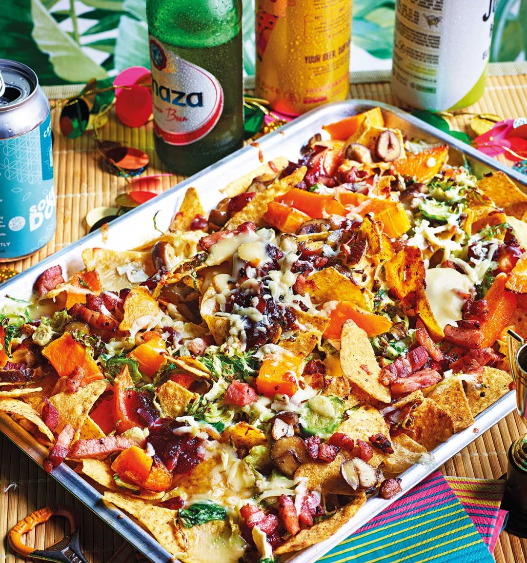 Christmas nachos