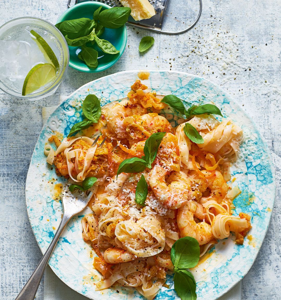 Reader recipe: Kimchi prawn noodles