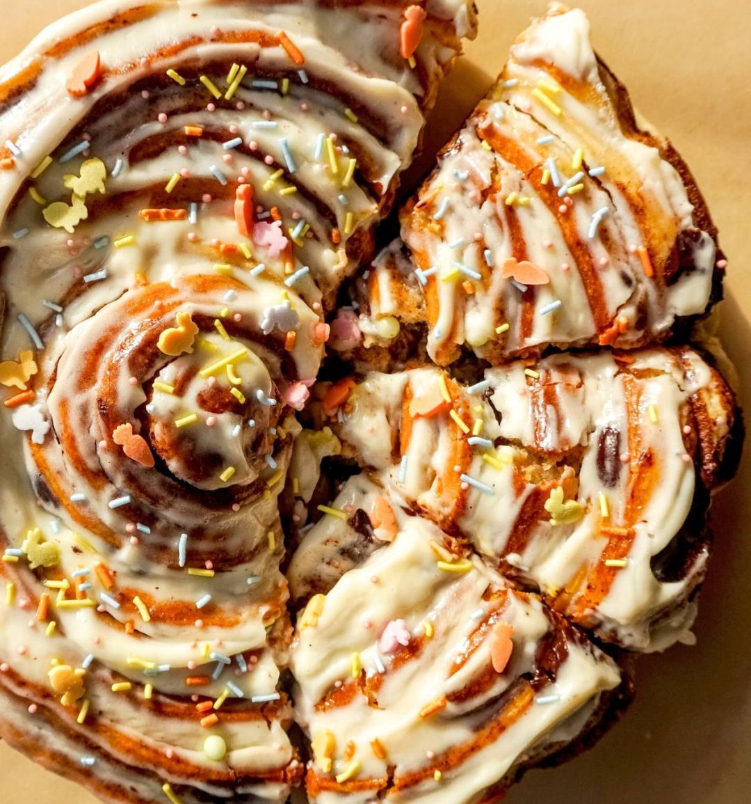Sponsored: Food Thoughts giant chocolate cinnamon roll