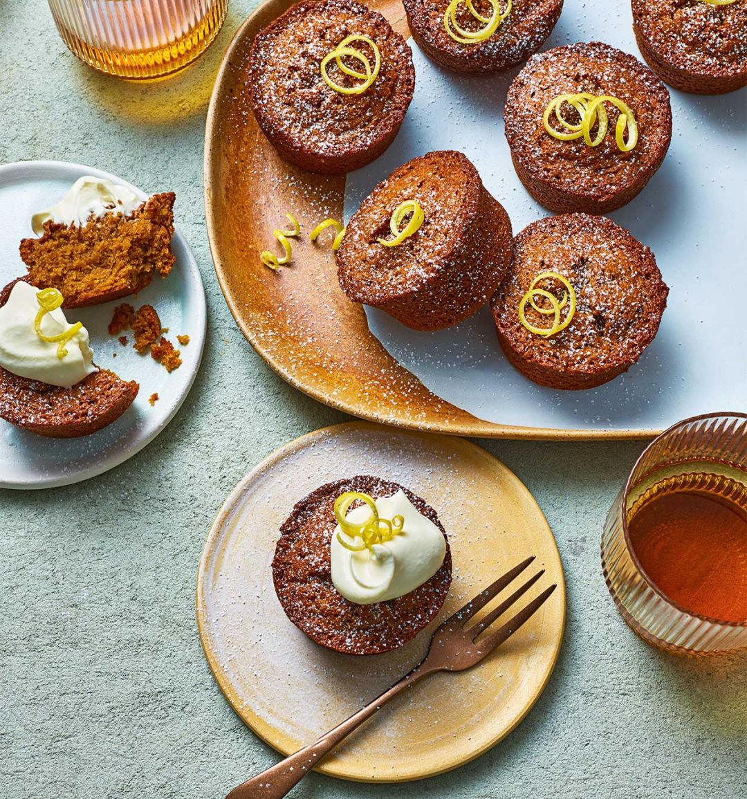 Thyme brown butter cakes