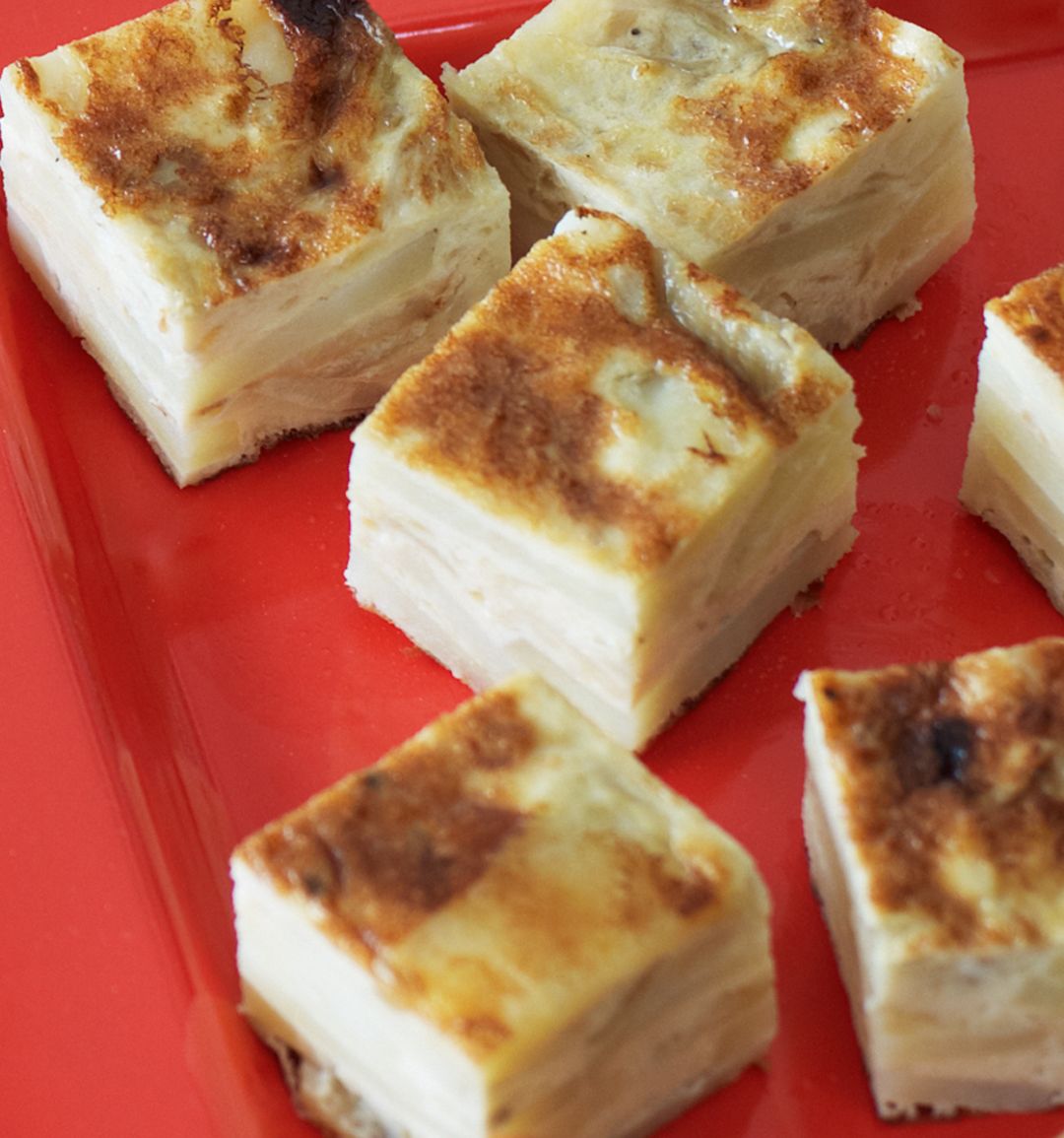 Tortilla squares