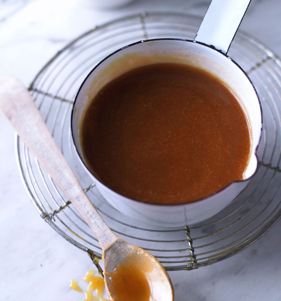 Quick salted caramel sauce
