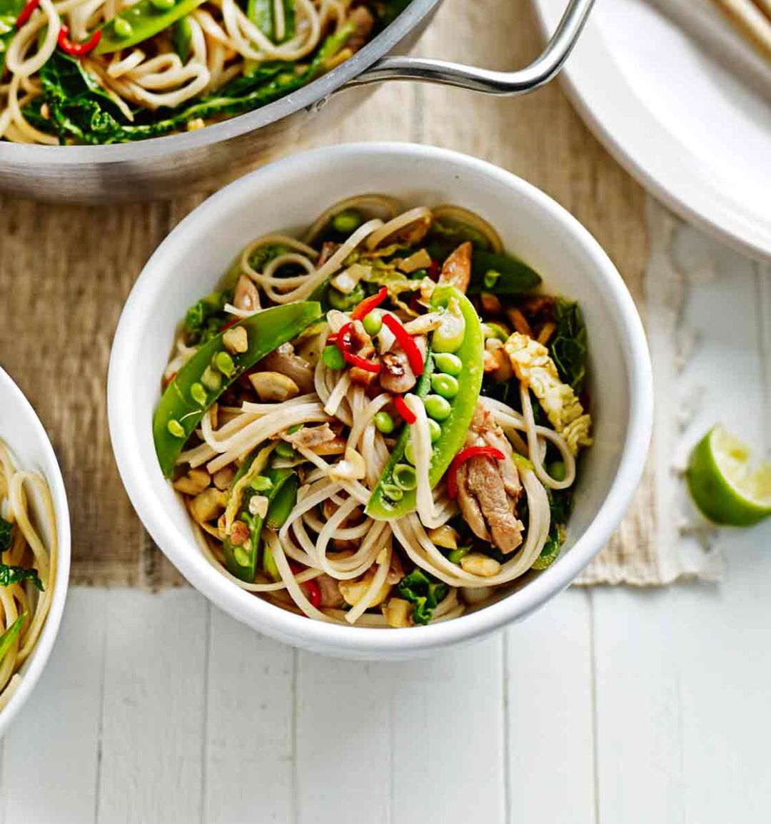 Winter chicken stir-fry