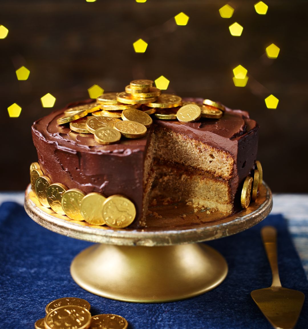 Millionaire’s shortbread cake