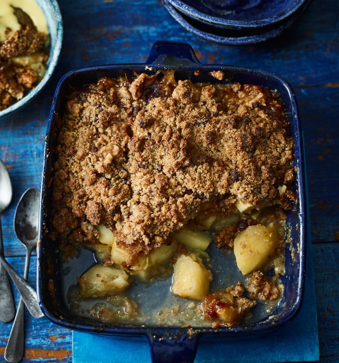 Ultimate apple crumble