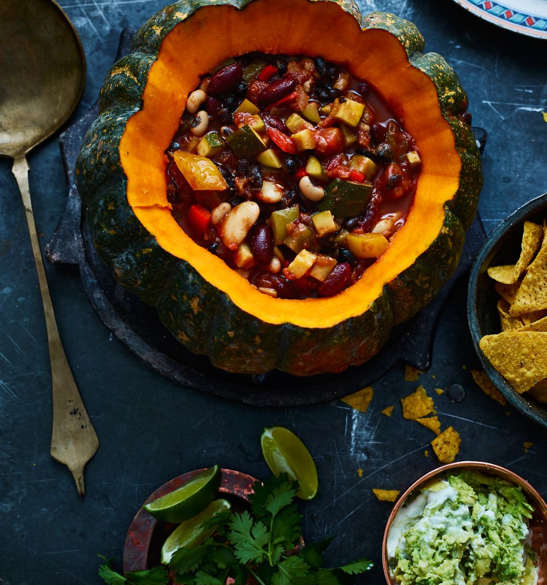 Vegetarian bean chilli