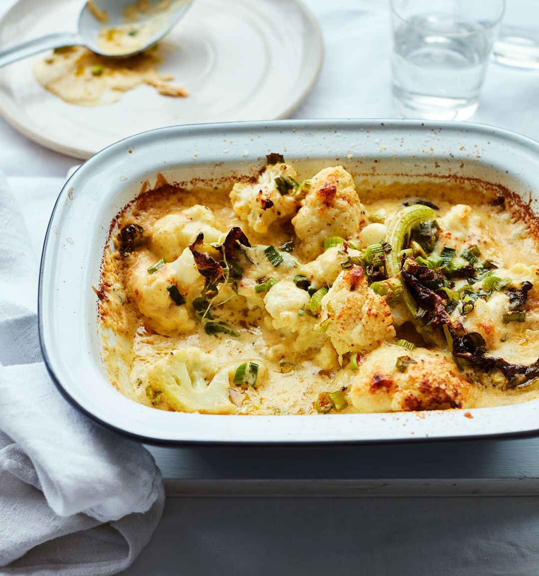 Cheat's cauliflower cheese