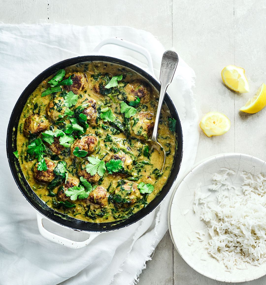 Summer meatball curry