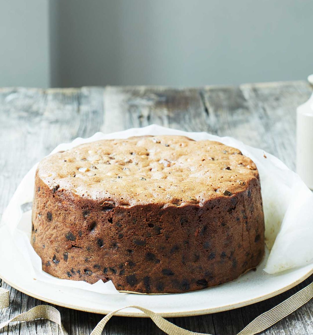 Whisky & ginger Christmas cake