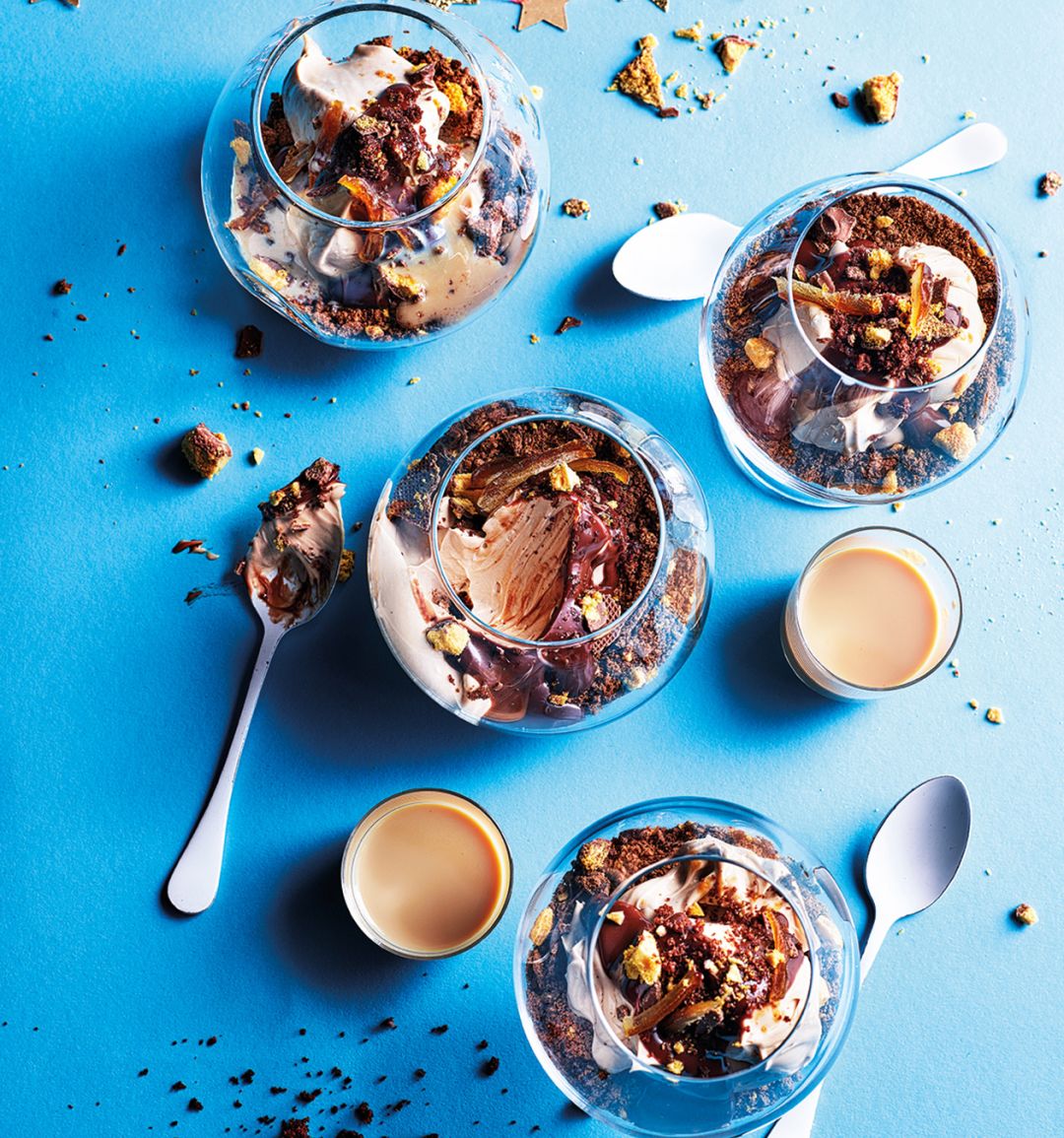 Baileys cheesecake pots