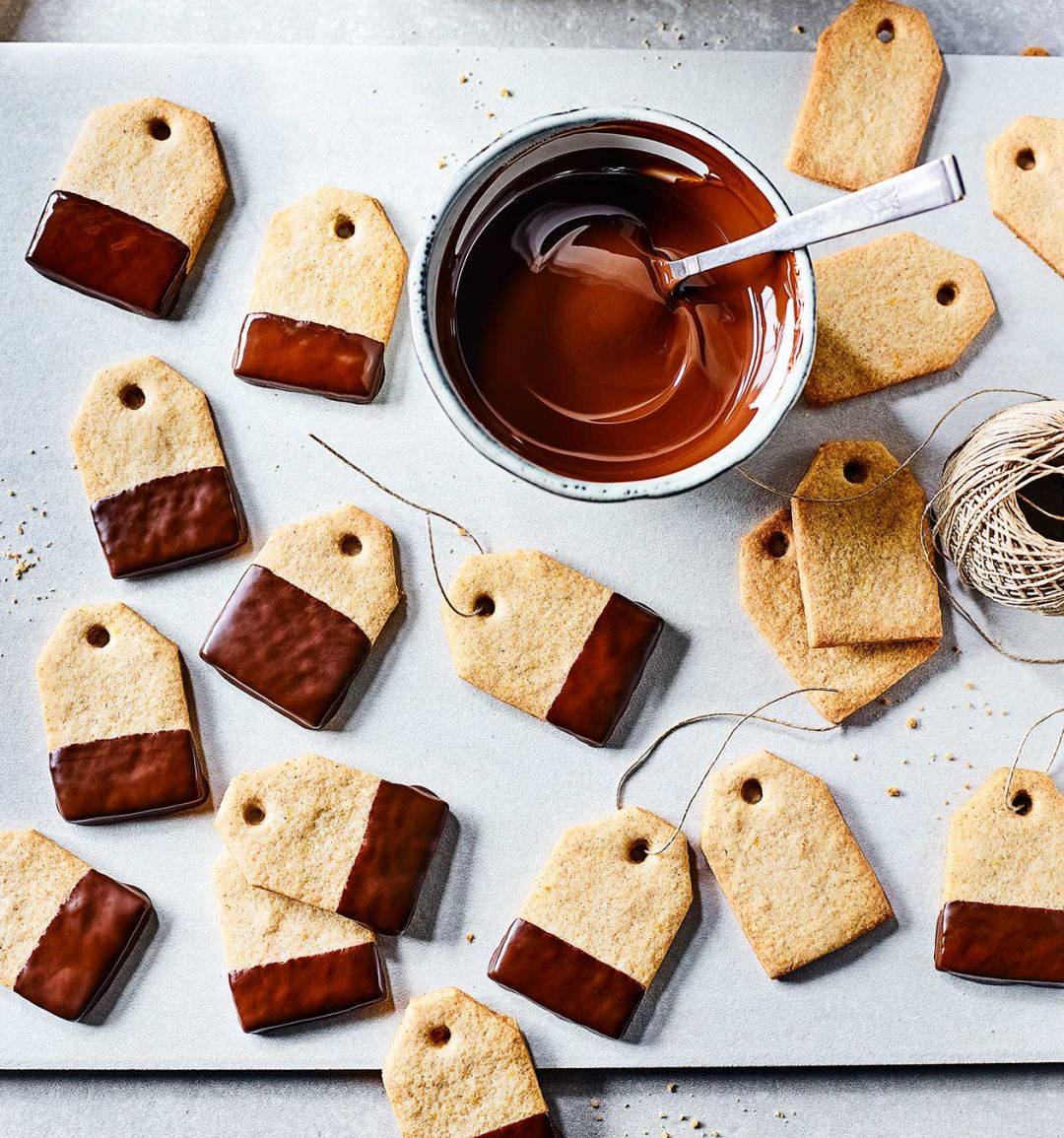 Chai tea bag biscuits