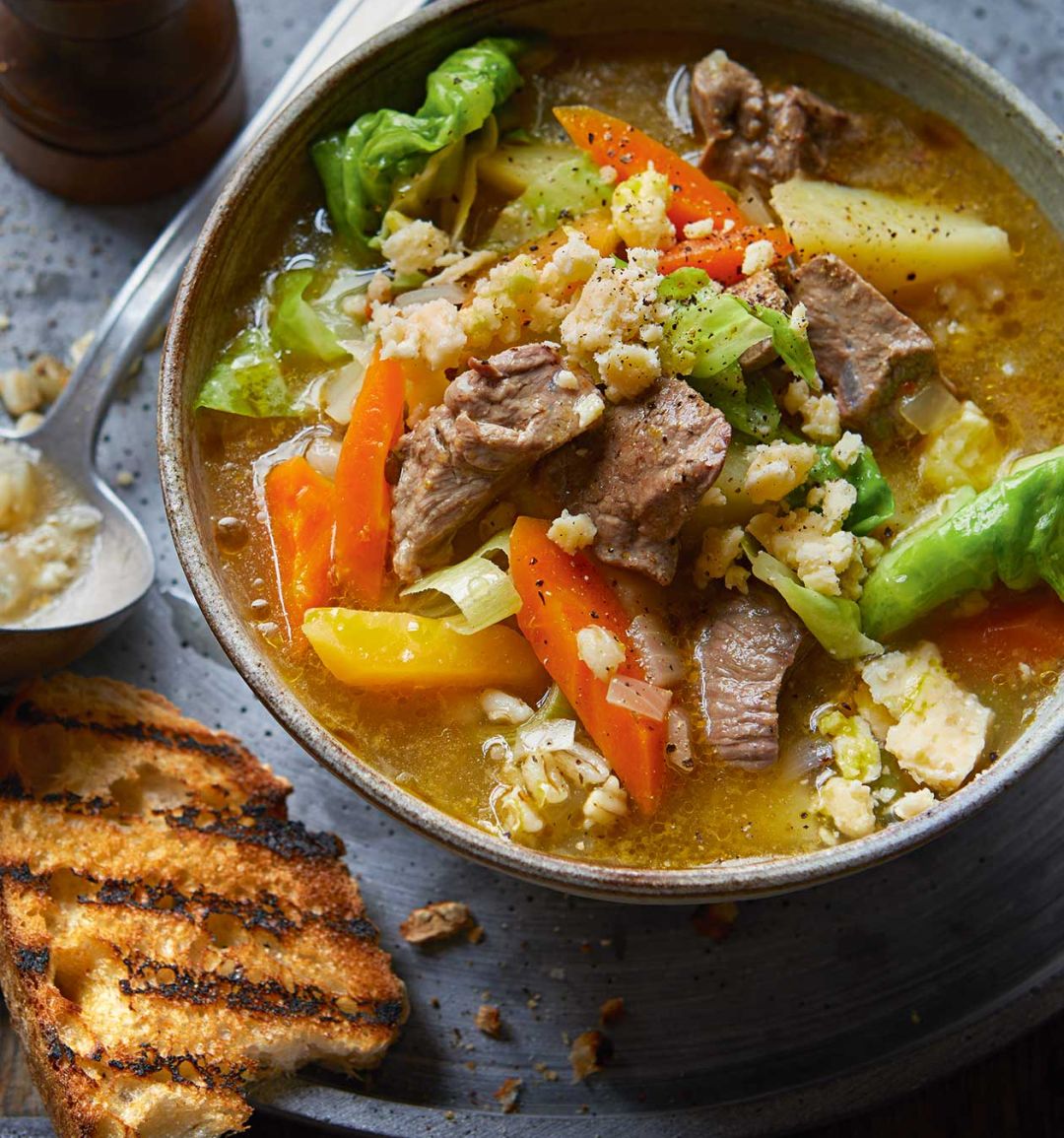 Slow-cooker Scotch broth