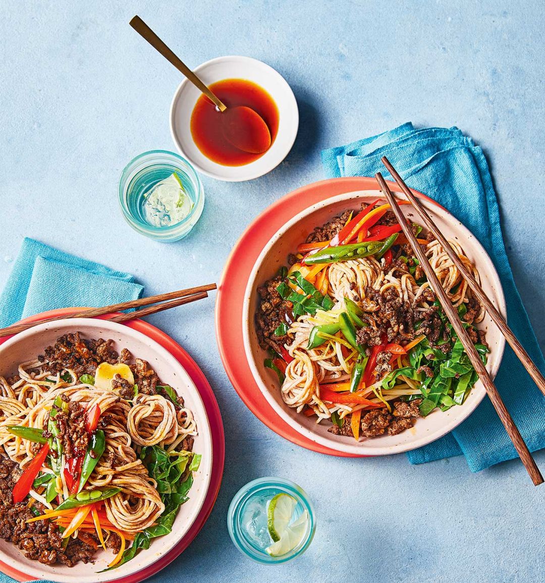 Crispy beef chow mein