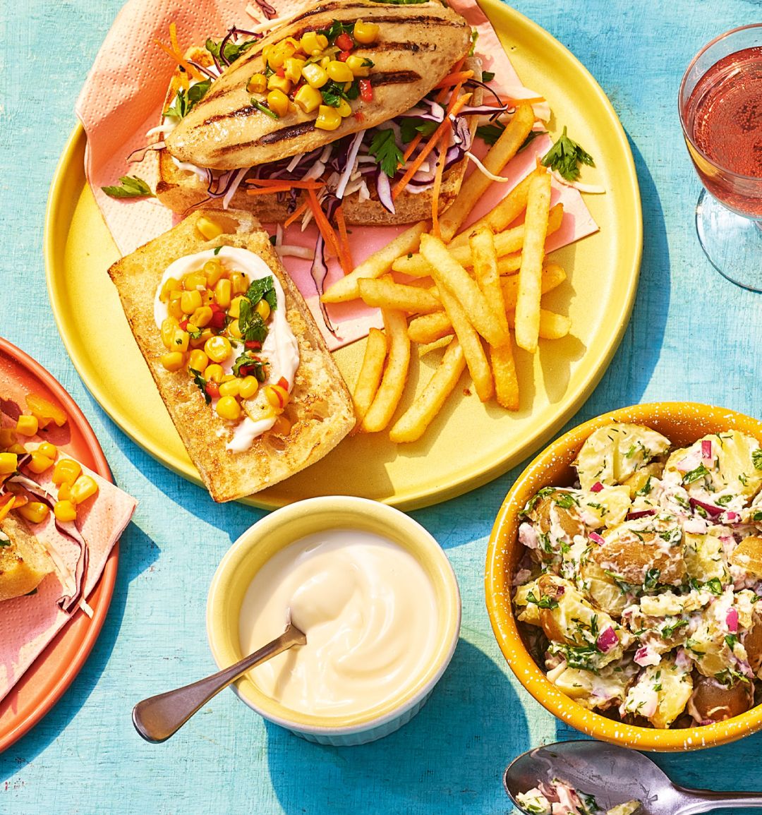 Sponsored: Impeckable ‘burger’ with Hellmann's roasted garlic potato salad