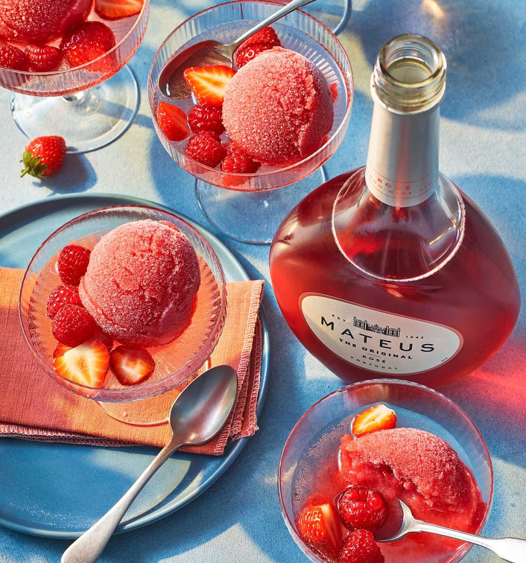 Sponsored: Raspberry rosé sorbert