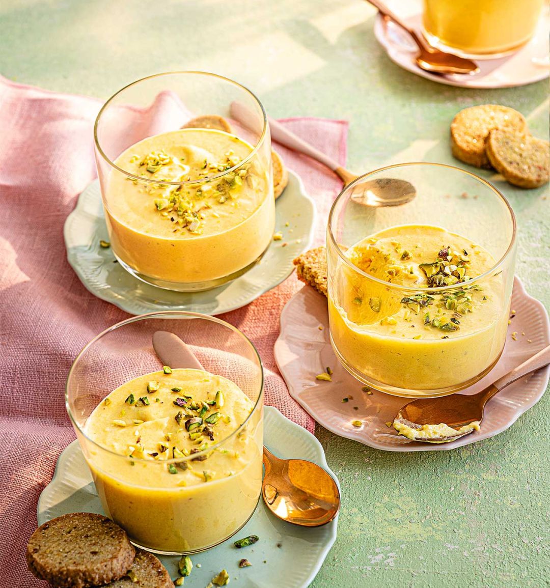 Mango lassi mousse