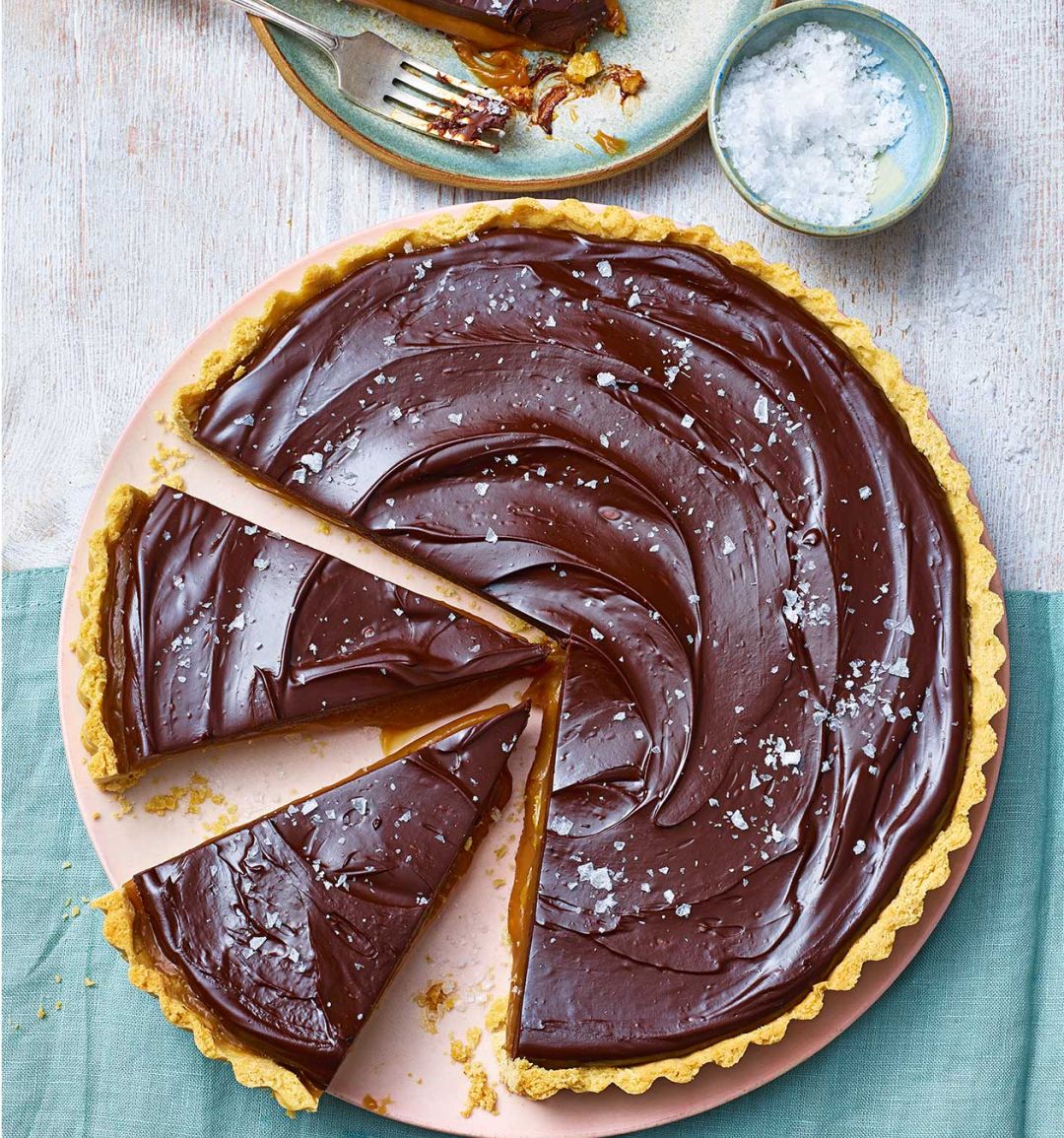 Salted millionaire's tart