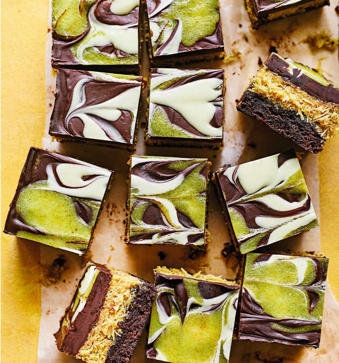 Dubai chocolate brownies