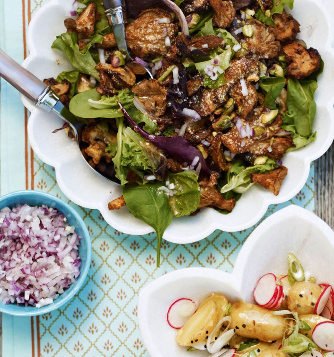 Mushroom salad