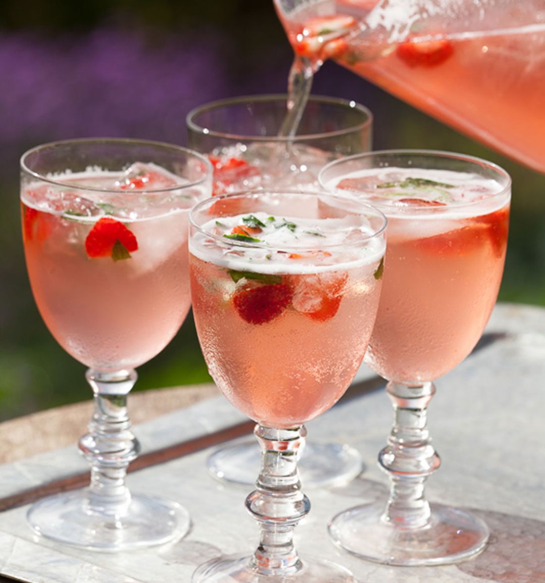 Rhubarb and star anise cordial