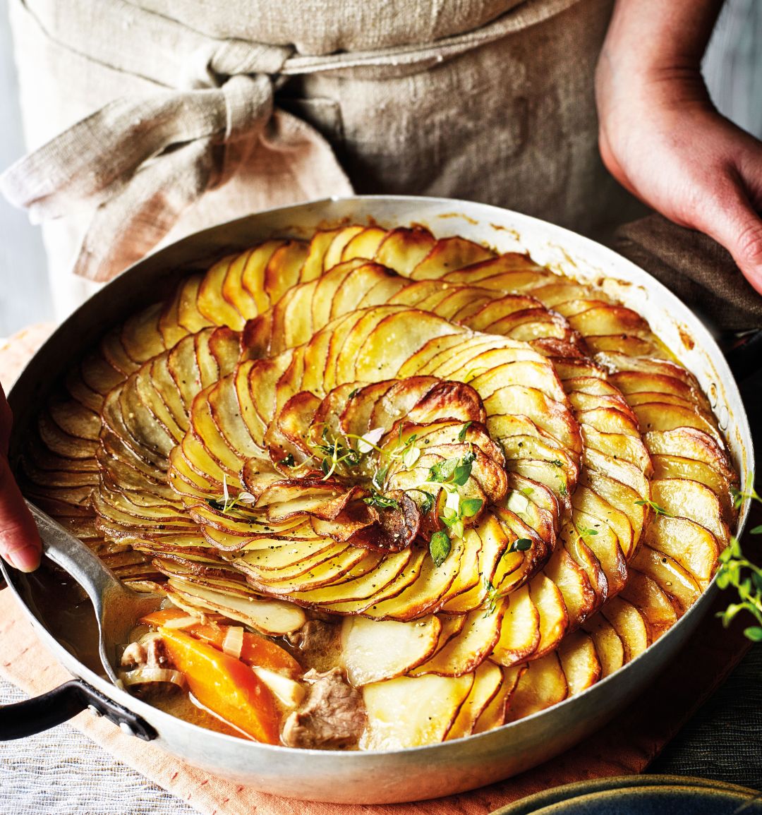 Spiced lamb hotpot