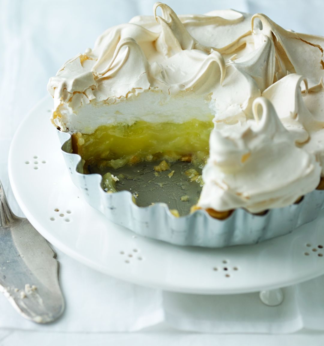 Grapefruit meringue pie