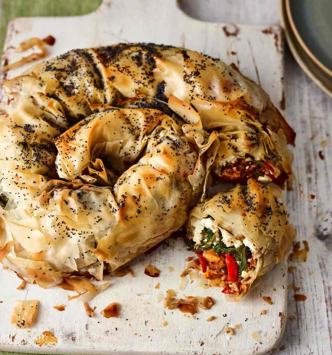 Sweet potato pastilla