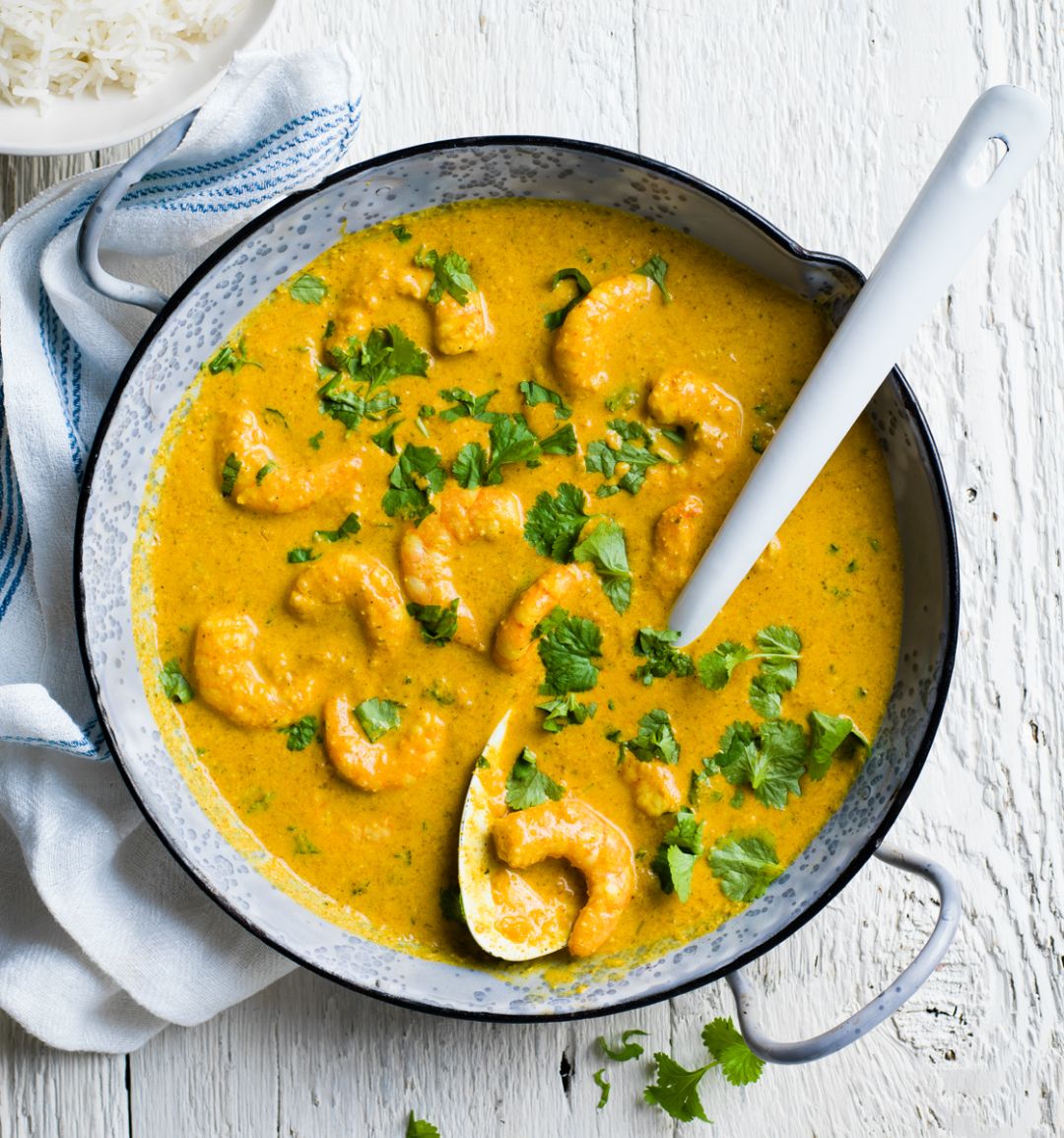 Prawn korma 