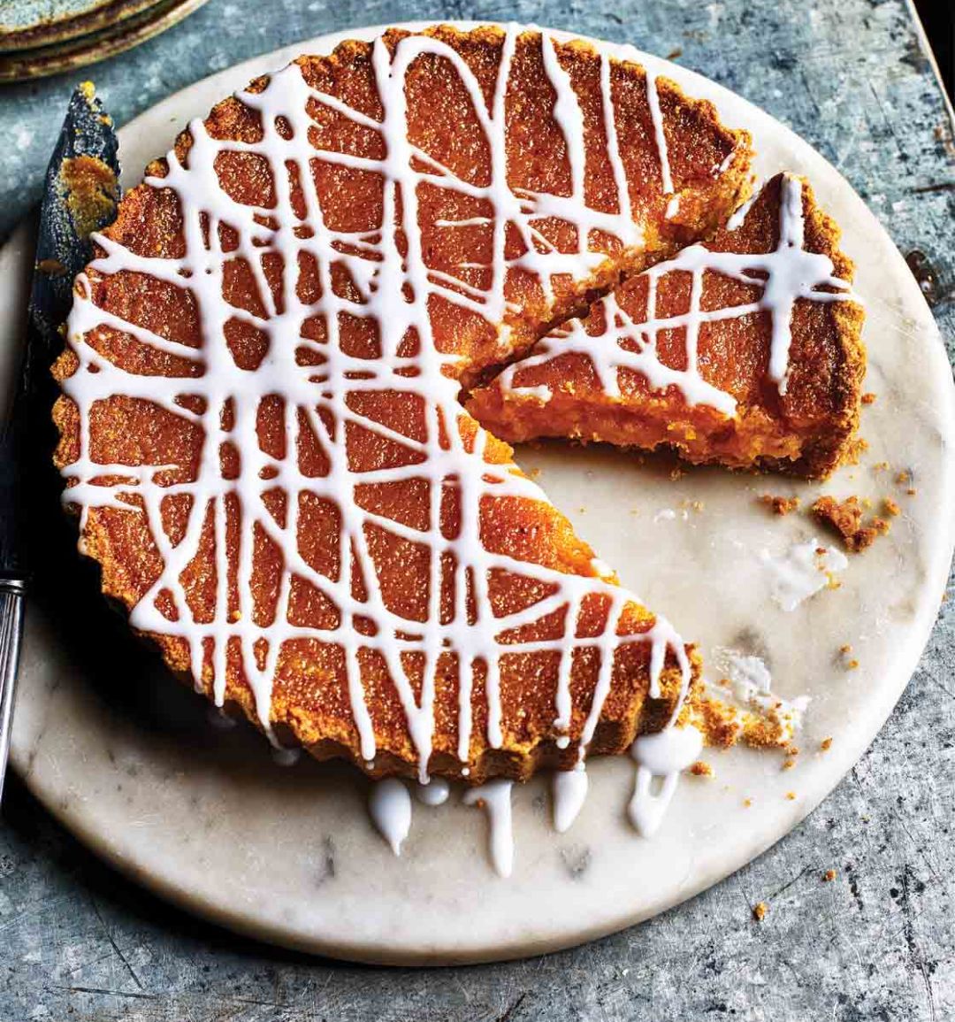 Lemon treacle tart 