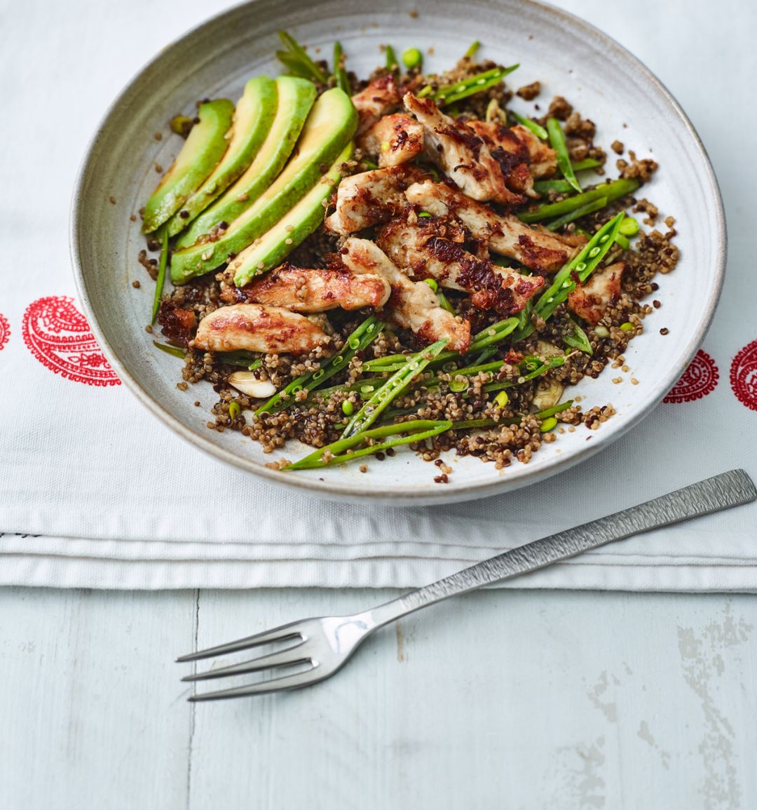 Asian chicken and ginger salad