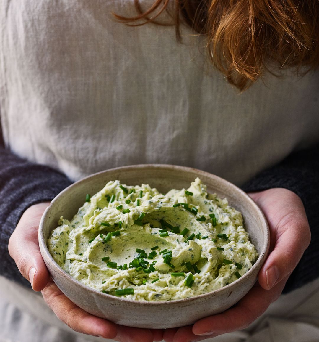 Garlic and herb cream cheese