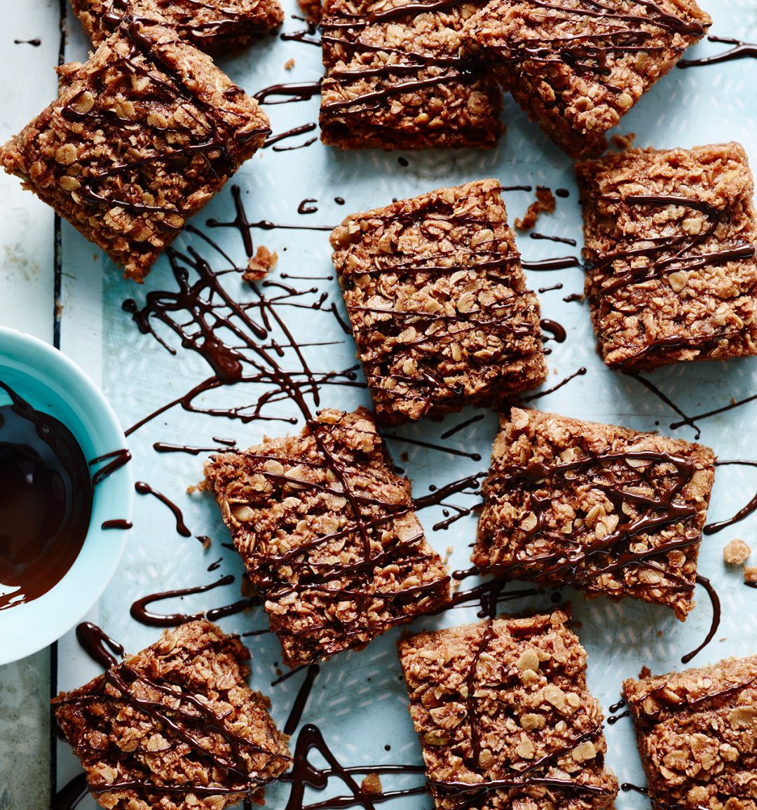 Sticky date flapjacks