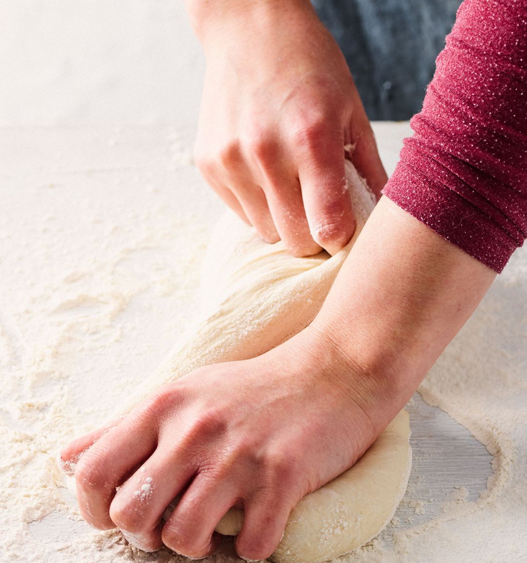 Overnight pizza dough