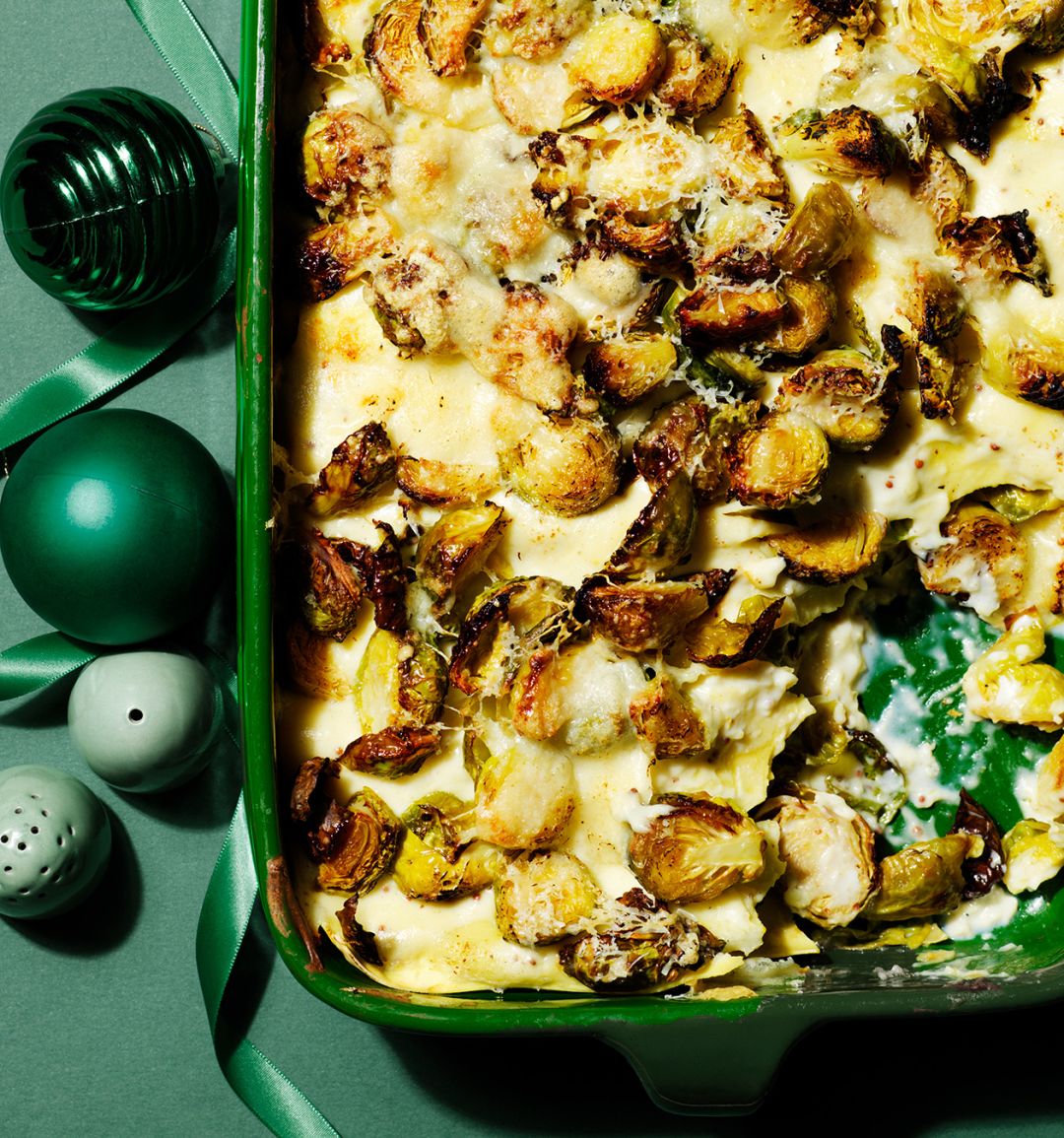 Brussels sprouts lasagne